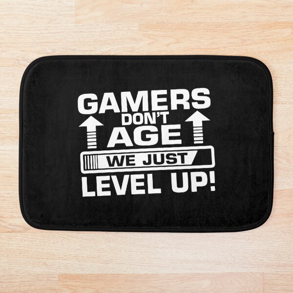 Item preview, Gamers Dont Age We Just Level Up designed and sold by Shinigami969.