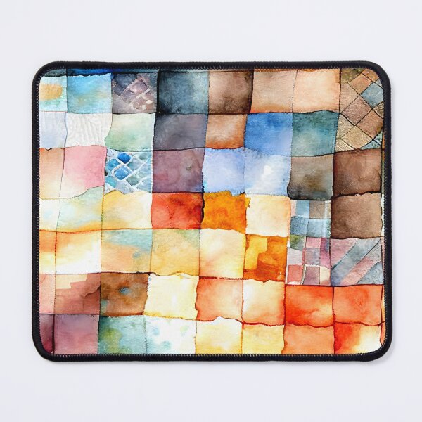 Item preview, Watercolor Patchwork Quilt Design Warm Pastel Colors designed and sold by ClairesPatterns.