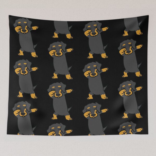Item preview, Dachshund - dance, dab, dabbing designed and sold by Mohja-Design.