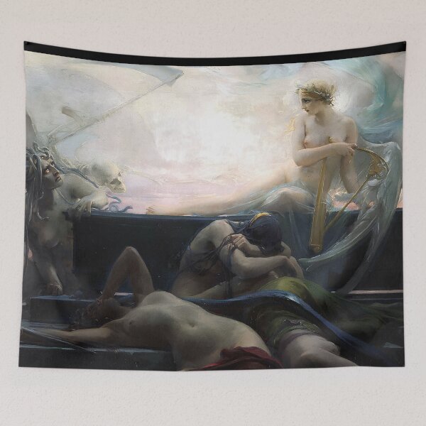 Item preview, The End of All Things, Carmilla Adolf Hirémy-Hirschl Death and the Maide designed and sold by TeeARTHY.