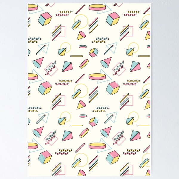 Item preview, The 90's (Shapes) designed and sold by Steven Toang.