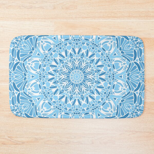 Item preview, Into the Blue Mandala designed and sold by Kelly Dietrich Mandala & Fractal Art.