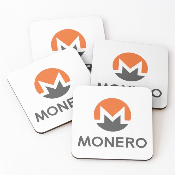Item preview, Monero XMR Crypto Altcoin - Clean Vertical Logo with Transparent Symbol designed and sold by CryptoMoods.