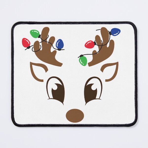 Item preview, Reindeer Face with lightings designed and sold by MiracleByPat.