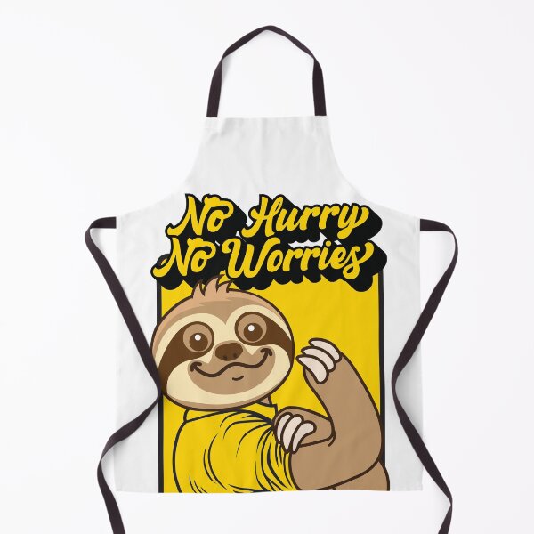 Item preview, No Hurry No Worries Sloth designed and sold by plushism.