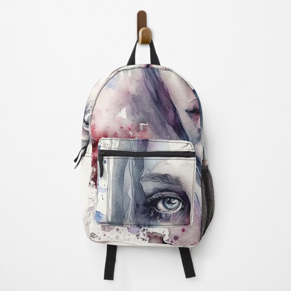 Item preview, Very beautiful and sexy woman portrait in watercolor designed and sold by mrlongfield.