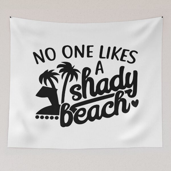 Item preview, No One Likes A Shady Beach designed and sold by Shinigami969.