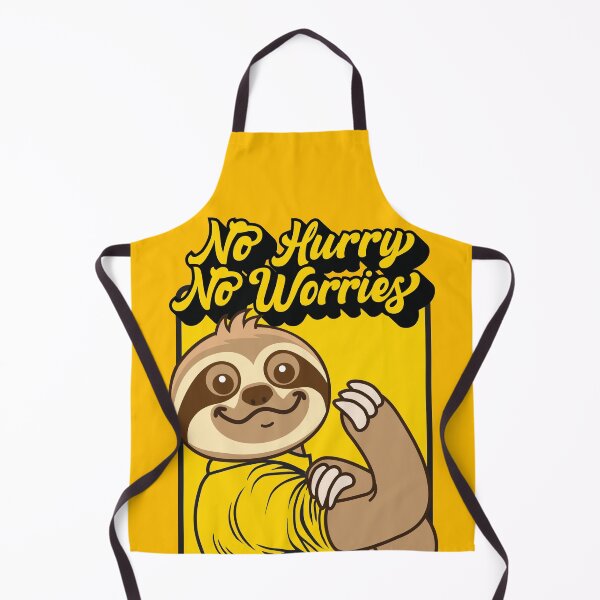 Item preview, No Hurry No Worries Sloth designed and sold by plushism.