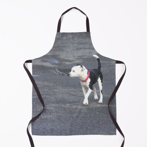 Item preview, black and white puppy dog designed and sold by Francespoppy.