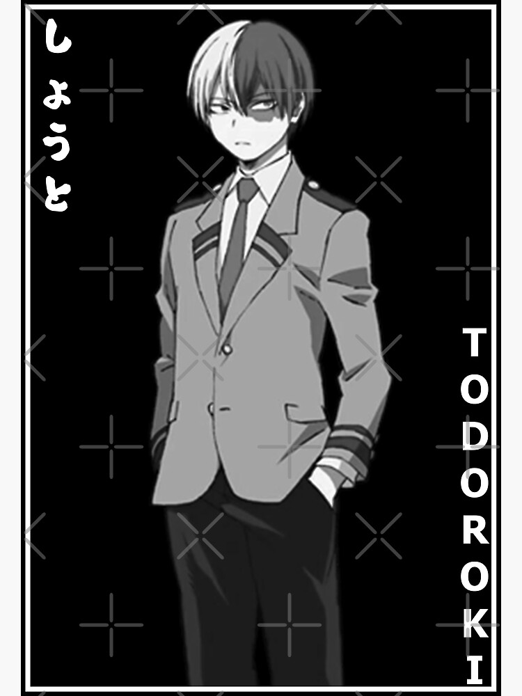 Shoto Todoroki しょうと My Hero Academia Poster For Sale By B Love Redbubble 0738