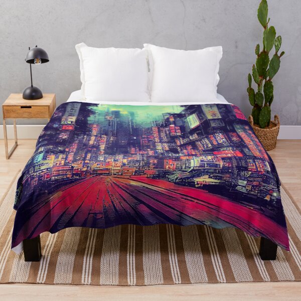 Item preview, Tokyo Cyberpunk Cityscape at Night designed and sold by AM FineArtPrints.