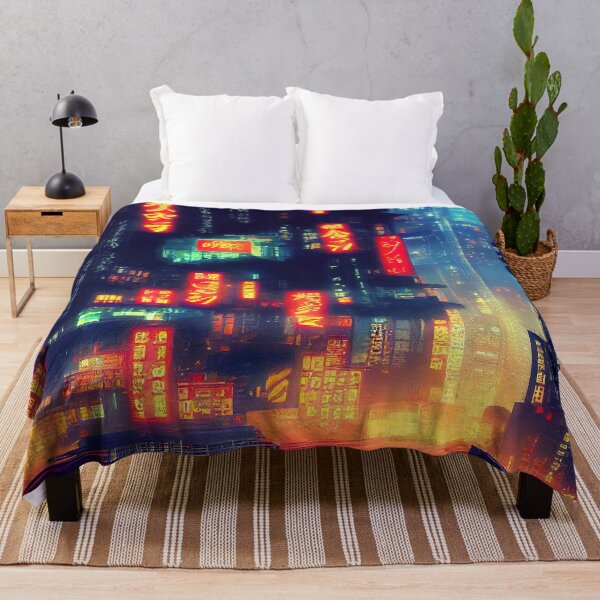 Item preview, Tokyo Cyberpunk Cityscape at Night designed and sold by AM FineArtPrints.
