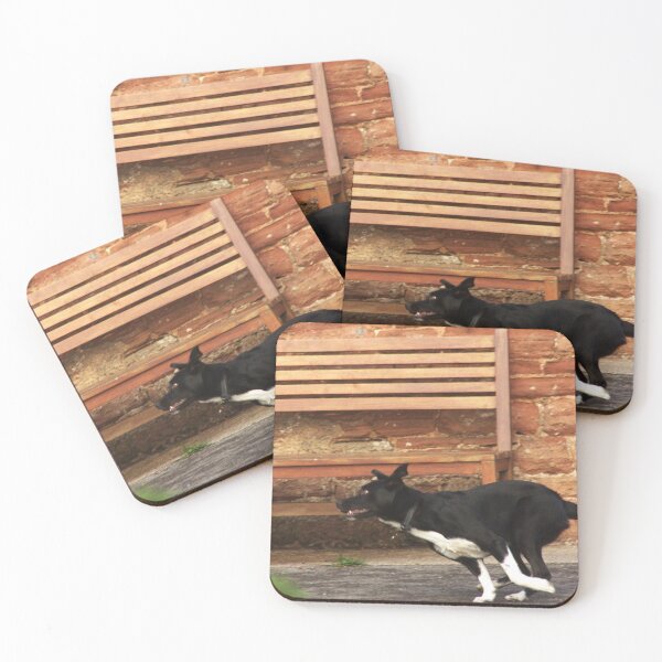 Item preview, black and white dog designed and sold by Francespoppy.