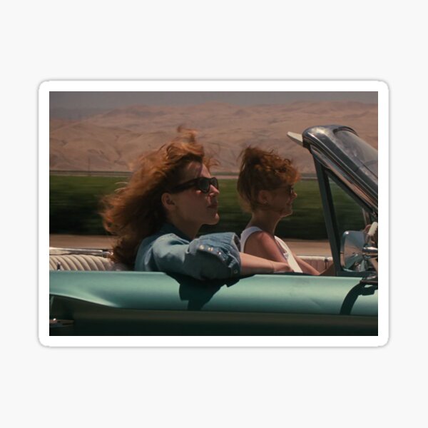 Thelma & Louise Sticker for Sale by PuzzleBuzz