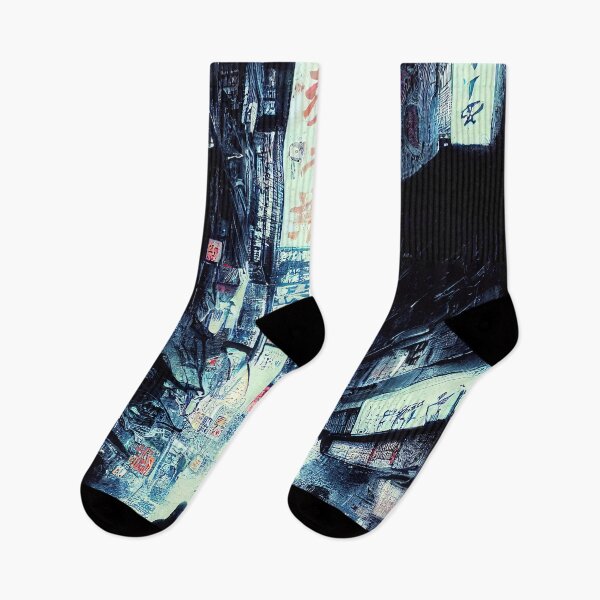 Item preview, Tokyo Cyberpunk Cityscape at Night designed and sold by AM FineArtPrints.
