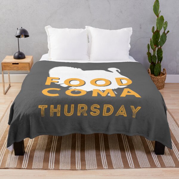 Item preview, Thanksgiving: Food Coma Thursday designed and sold by MerchFever.