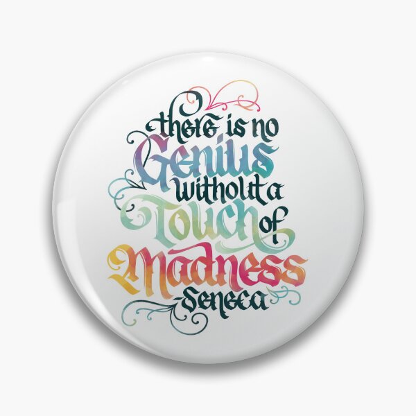 Item preview, There is No Genius without Madness designed and sold by polliadesign.
