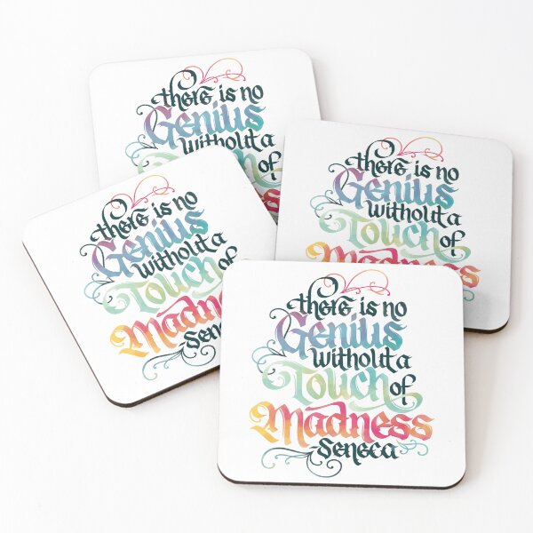 Item preview, There is No Genius without Madness designed and sold by polliadesign.