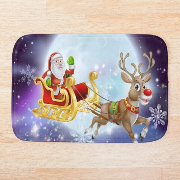 Item preview, SLEIGH, deer, Santa Claus designed and sold by lokoroom.