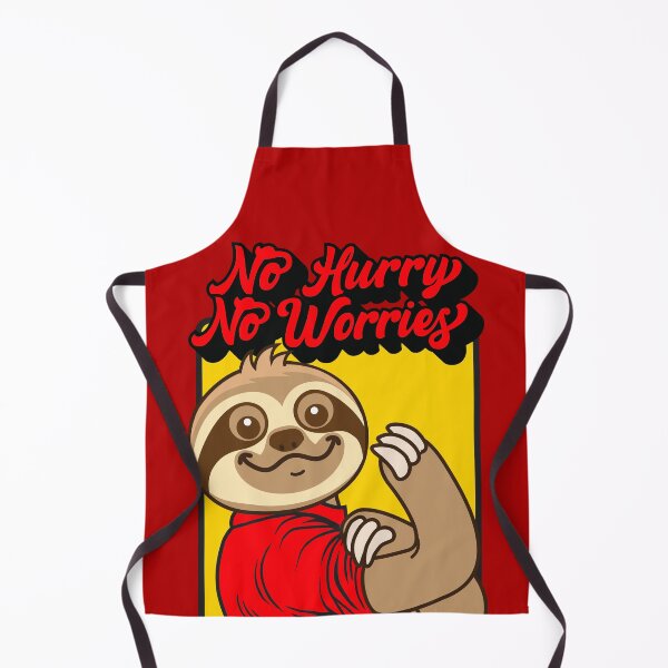 Item preview, No Hurry No Worries Sloth designed and sold by plushism.