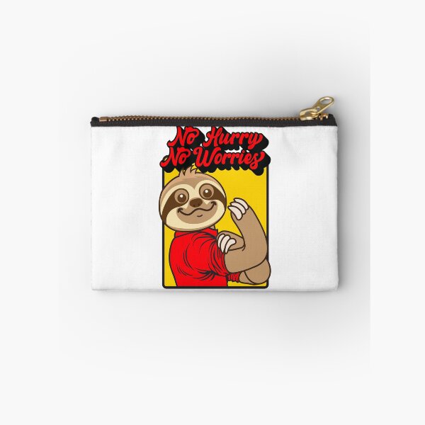 Item preview, No Hurry No Worries Sloth designed and sold by plushism.