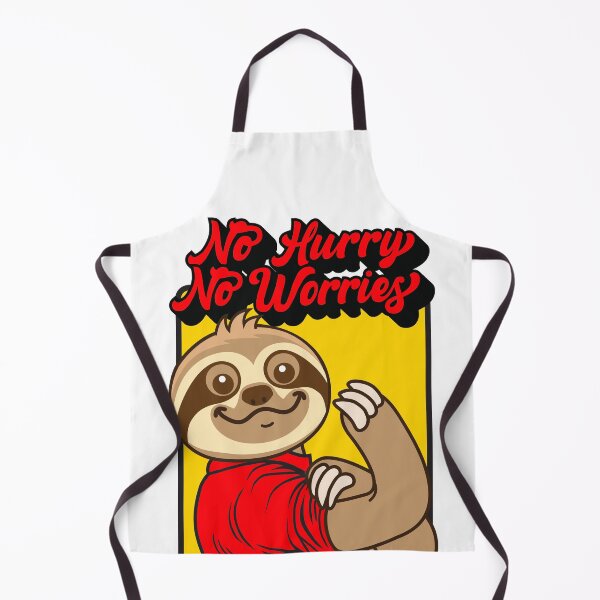 Item preview, No Hurry No Worries Sloth designed and sold by plushism.