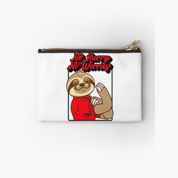 Item preview, No Hurry No Worries Sloth designed and sold by plushism.
