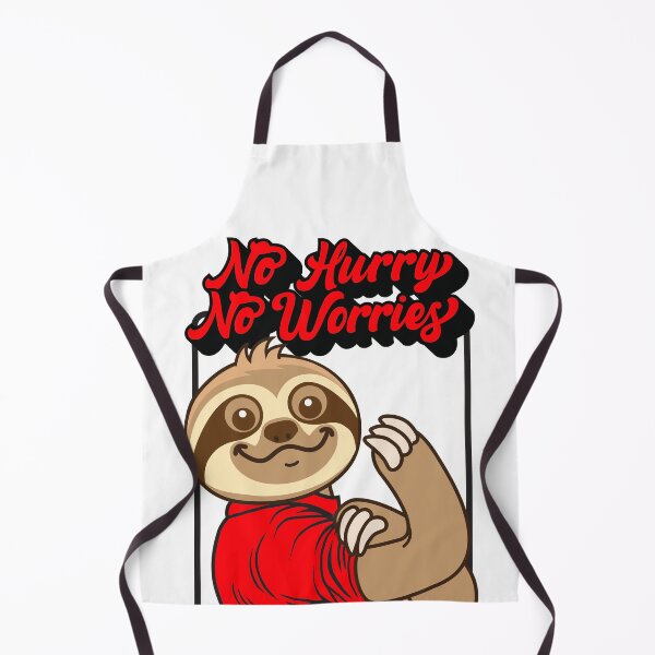 Item preview, No Hurry No Worries Sloth designed and sold by plushism.