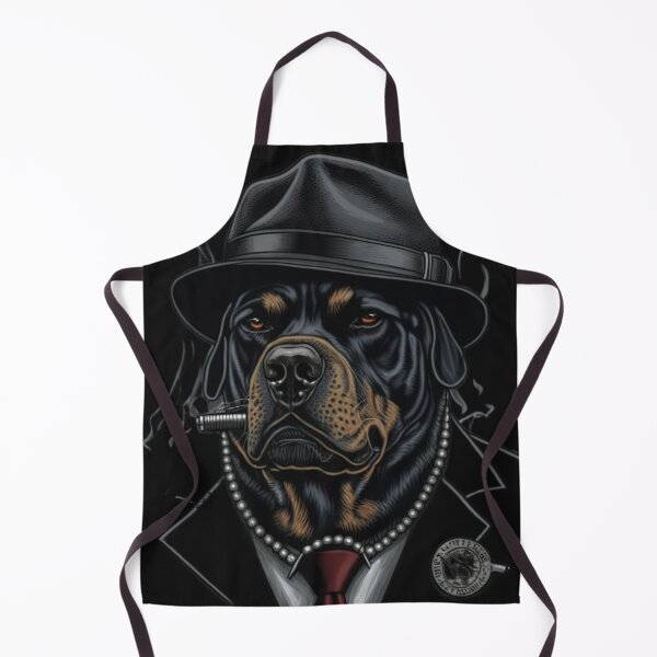 Item preview, Rottweiler The Boss Dog Artwork designed and sold by TheCreativeFab.