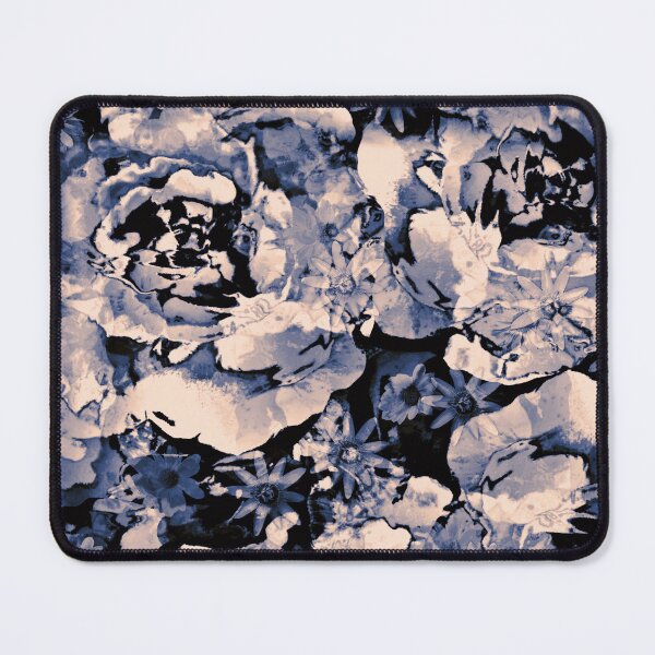 Item preview, White Rose Blue designed and sold by Natalie Holland.