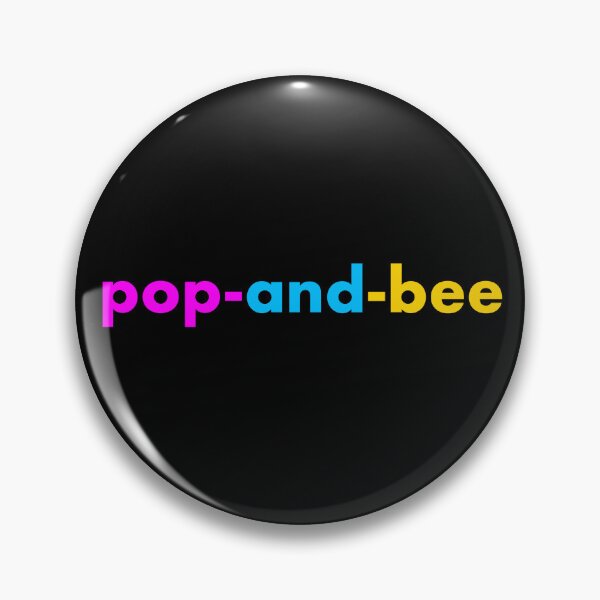 Item preview, pop-and-bee (logo) original design designed and sold by pop-and-bee.