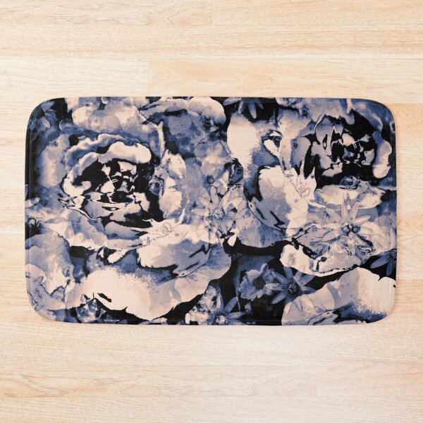 Item preview, White Rose Blue designed and sold by Natalie Holland.