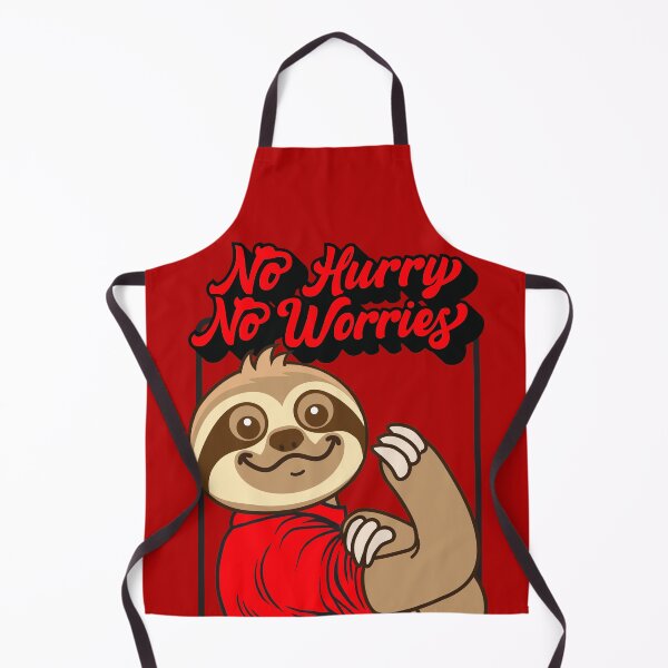 Item preview, No Hurry No Worries Sloth designed and sold by plushism.
