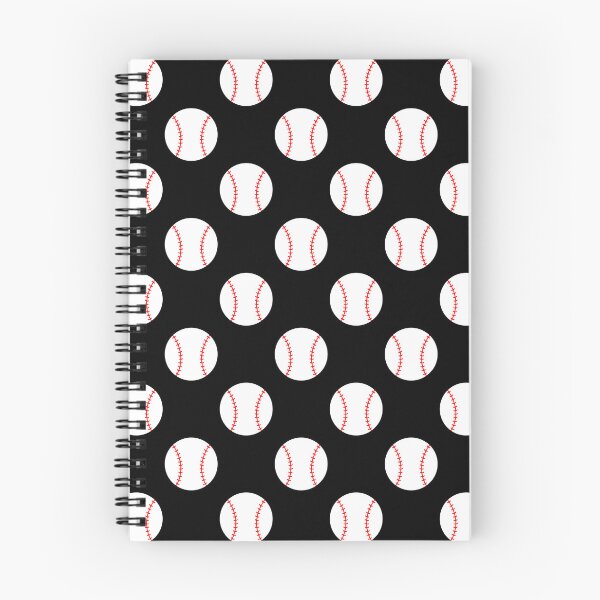 Item preview, Baseball with Black Background Pattern designed and sold by beccaveedesigns.