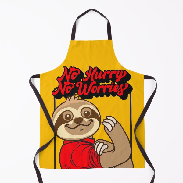 Item preview, No Hurry No Worries Sloth designed and sold by plushism.