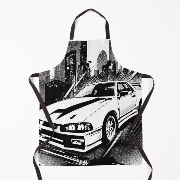 Item preview, Nissan skyline r34 artwork black and white designed and sold by Nakumis-shop.