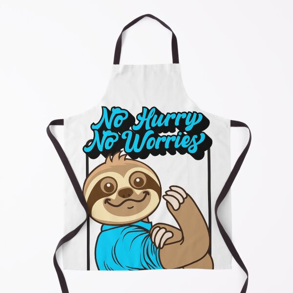 Item preview, No Hurry No Worries Sloth designed and sold by plushism.
