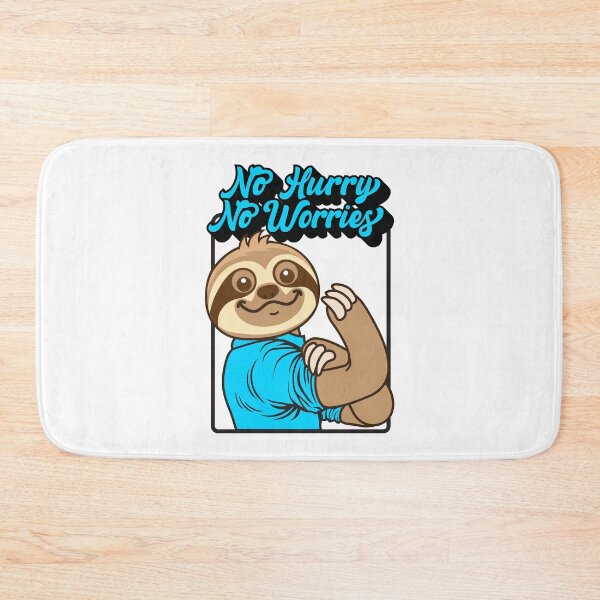 Item preview, No Hurry No Worries Sloth designed and sold by plushism.