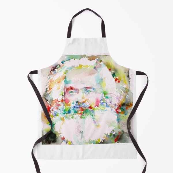 Item preview, KARL MARX - watercolor on paper designed and sold by lautir.