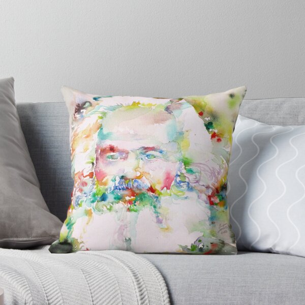 Item preview, KARL MARX - watercolor on paper designed and sold by lautir.