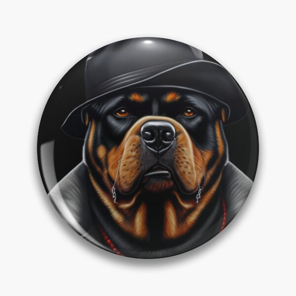 Artikelvorschau, Rottweiler Der Boss-Hund Art.-Nr entworfen und verkauft von TheCreativeFab.