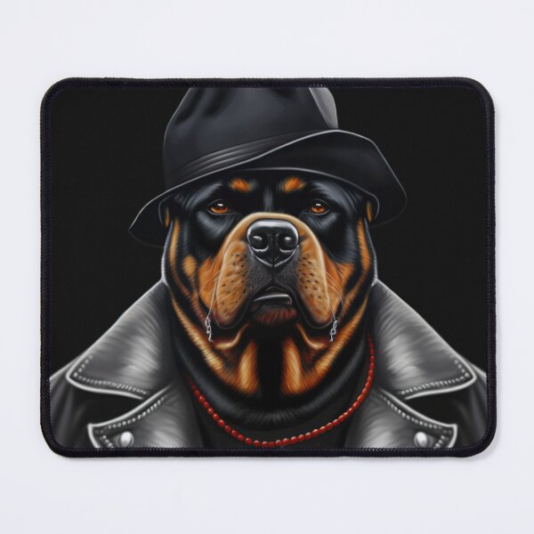 Item preview, Rottweiler The Boss Dog Art designed and sold by TheCreativeFab.
