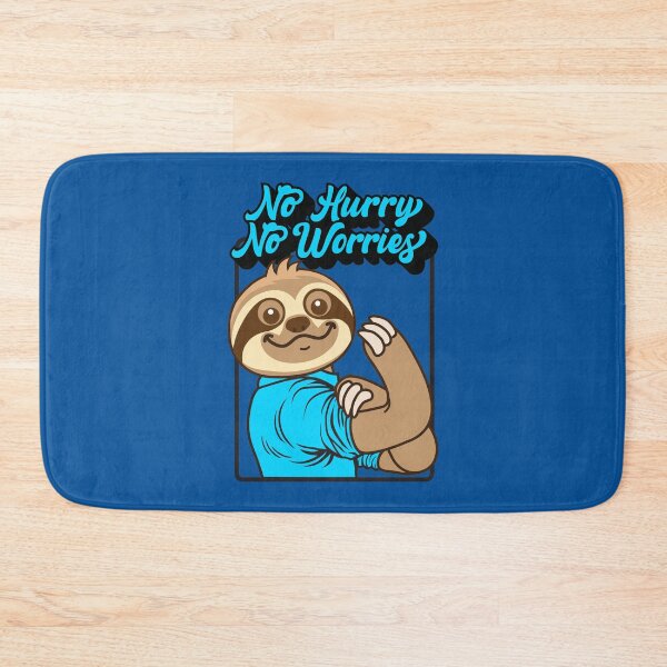 Item preview, No Hurry No Worries Sloth designed and sold by plushism.