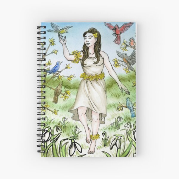 Return of Persephone Spiral Notebook