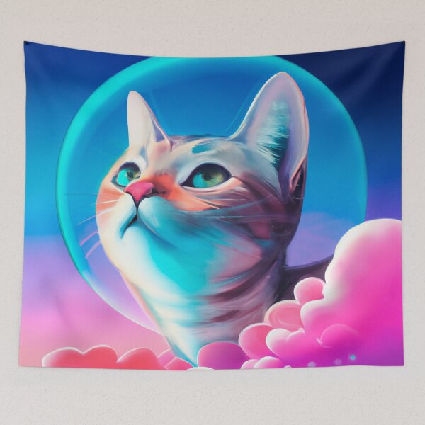 Item preview, Cat Astronaut designed and sold by Timegraf.