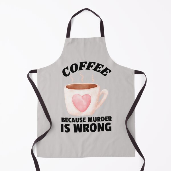 Item preview, Coffee because murder is wrong designed and sold by SushiAnn.