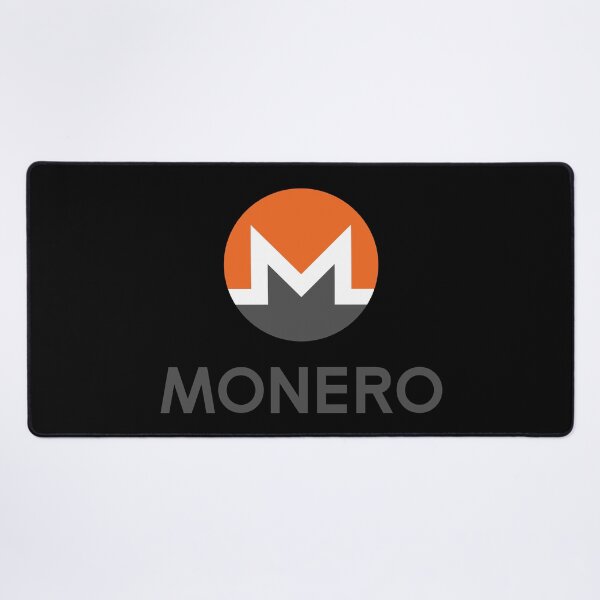 Item preview, Monero XMR Crypto Altcoin - Clean Vertical Logo with White Symbol designed and sold by CryptoMoods.