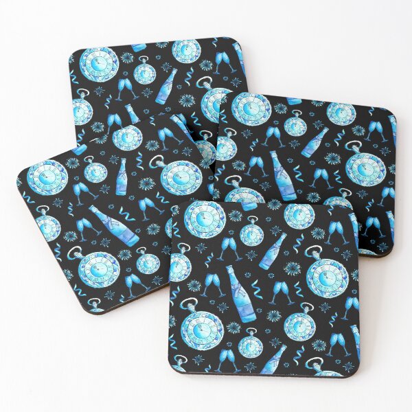 Item preview, new year in blue designed and sold by Silviaclara.