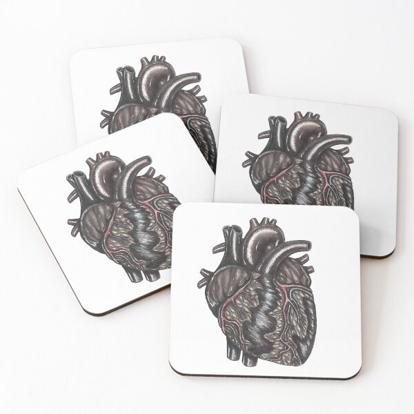Item preview, Black Hearted | Heart Pathology | Goth Emo Heart designed and sold by Karli Mogen.