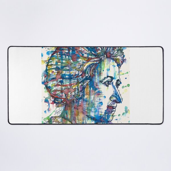 Item preview, ROSA LUXEMBURG watercolor and ink portrait designed and sold by lautir.